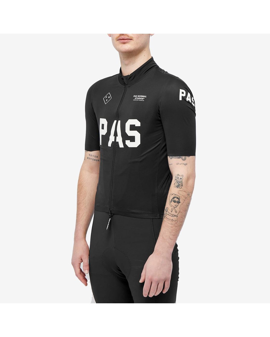 Pas Normal Studios Pas Mechanism Pro Rain Jersey in Black