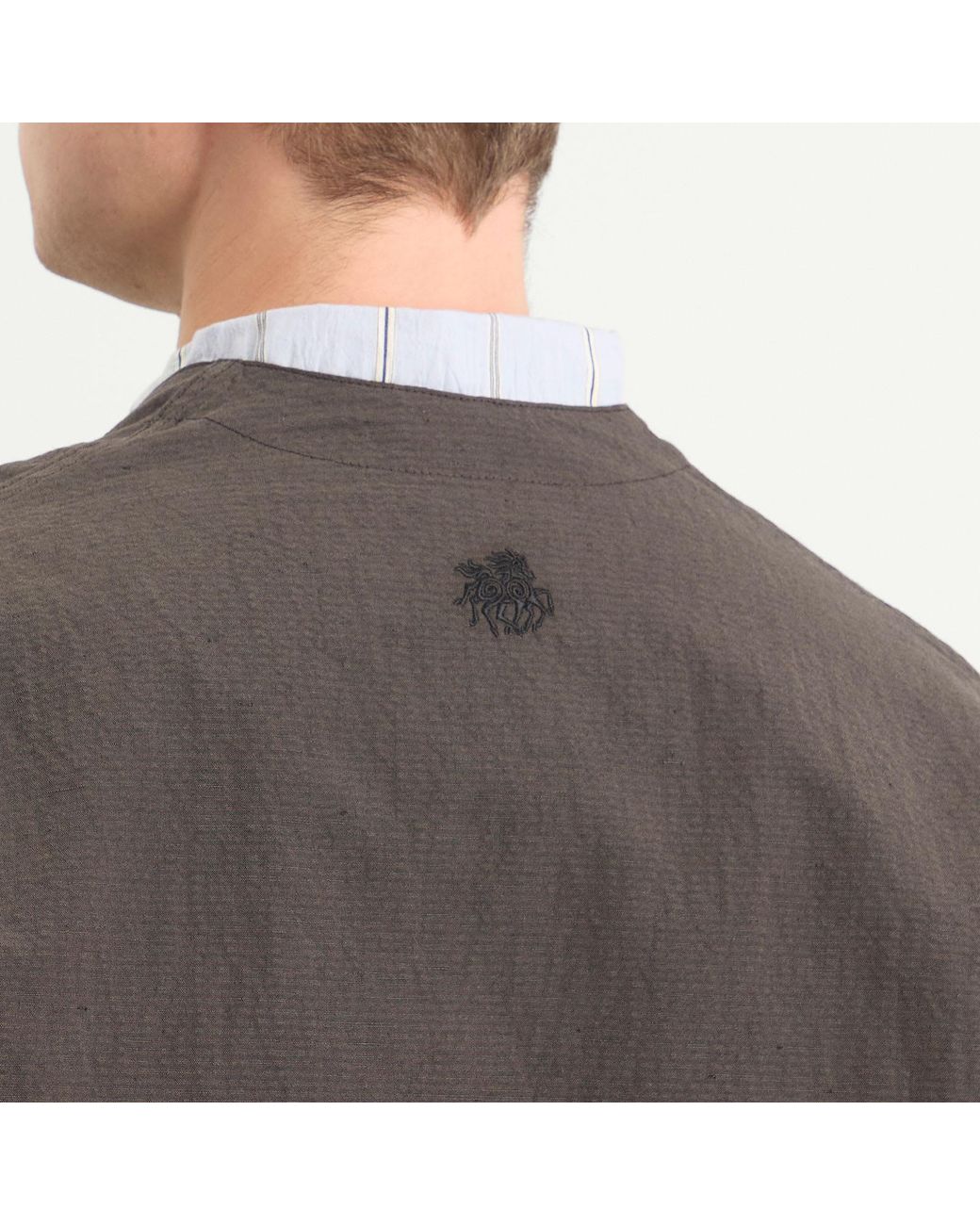 RANRA Brown Ascender Tailored Jacket for men