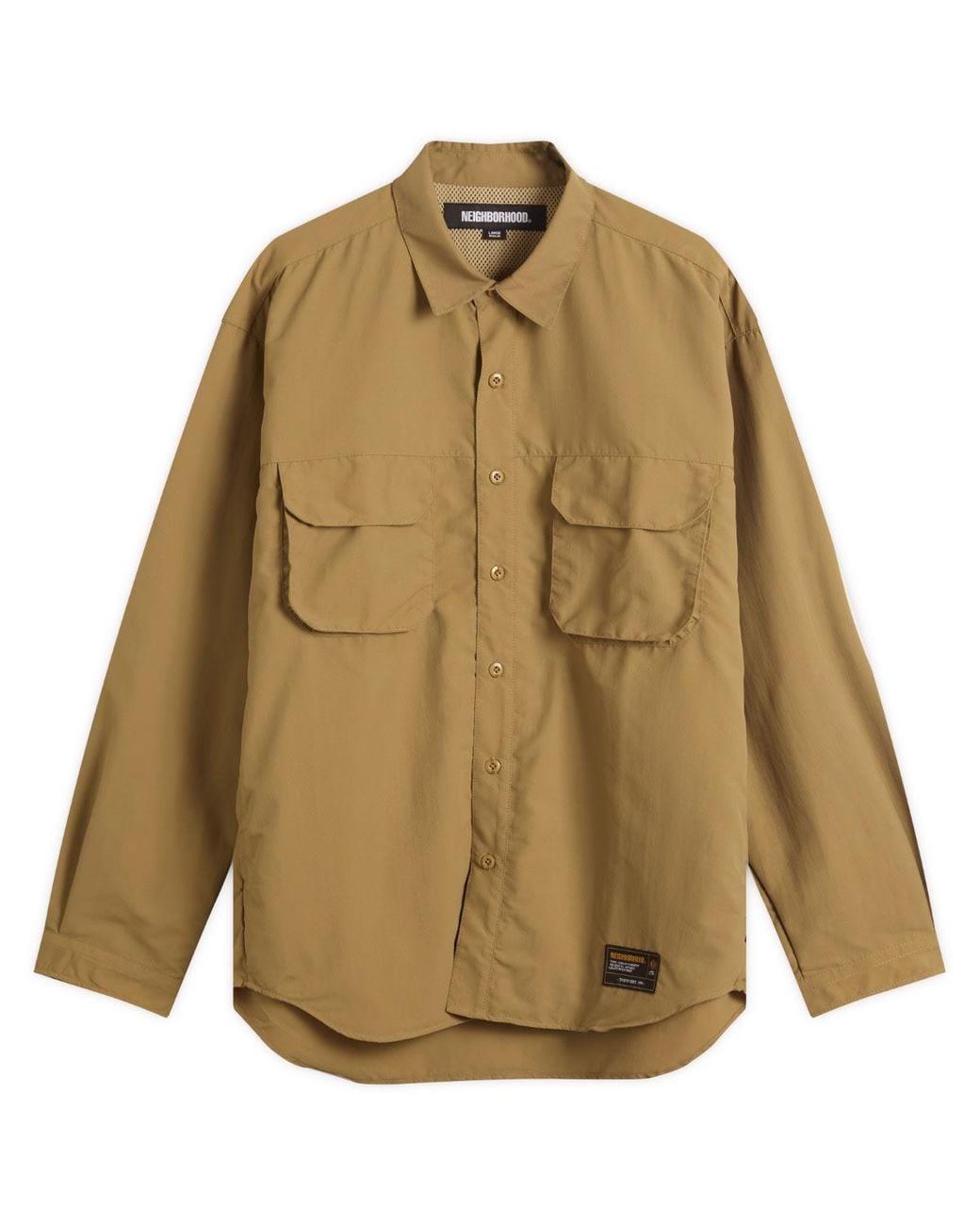Neighborhood Green Ventilation Field Shirt for men