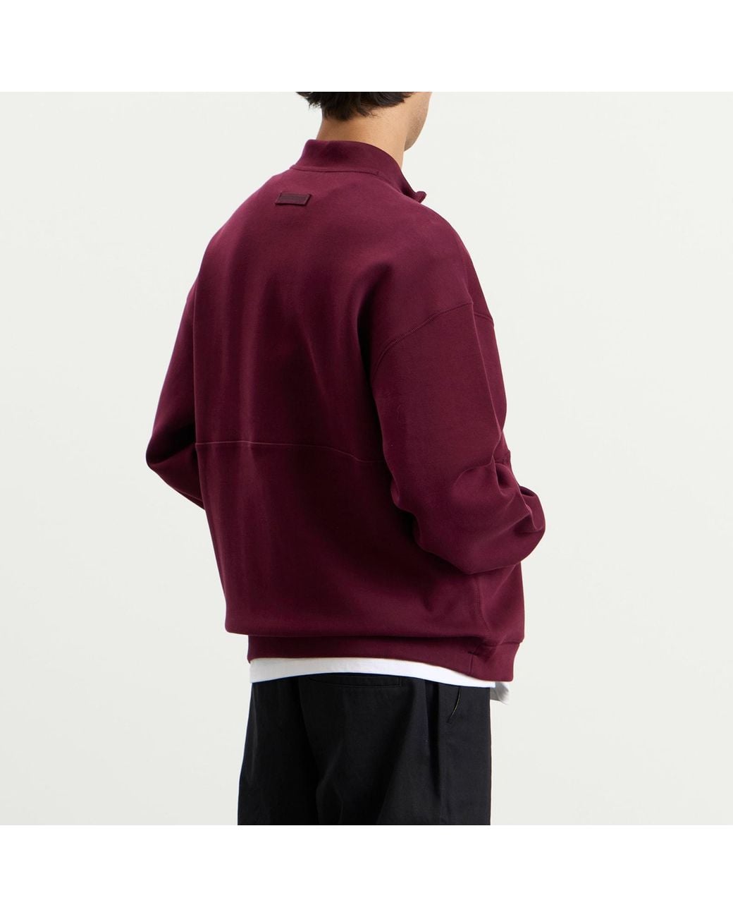Adidas Purple Eqt Half Zip for men