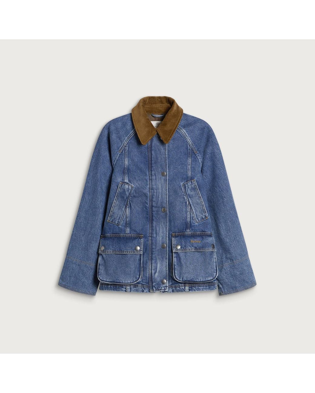 Barbour Blue Modern Beadnell Casual Jacket