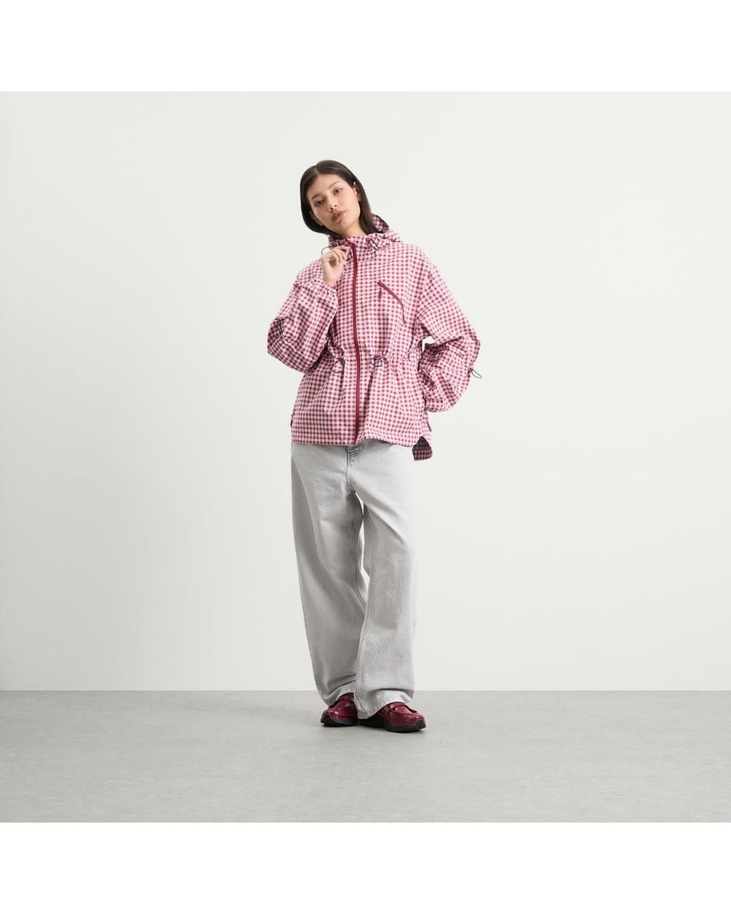 Damson Madder Red Matilda Raincoat
