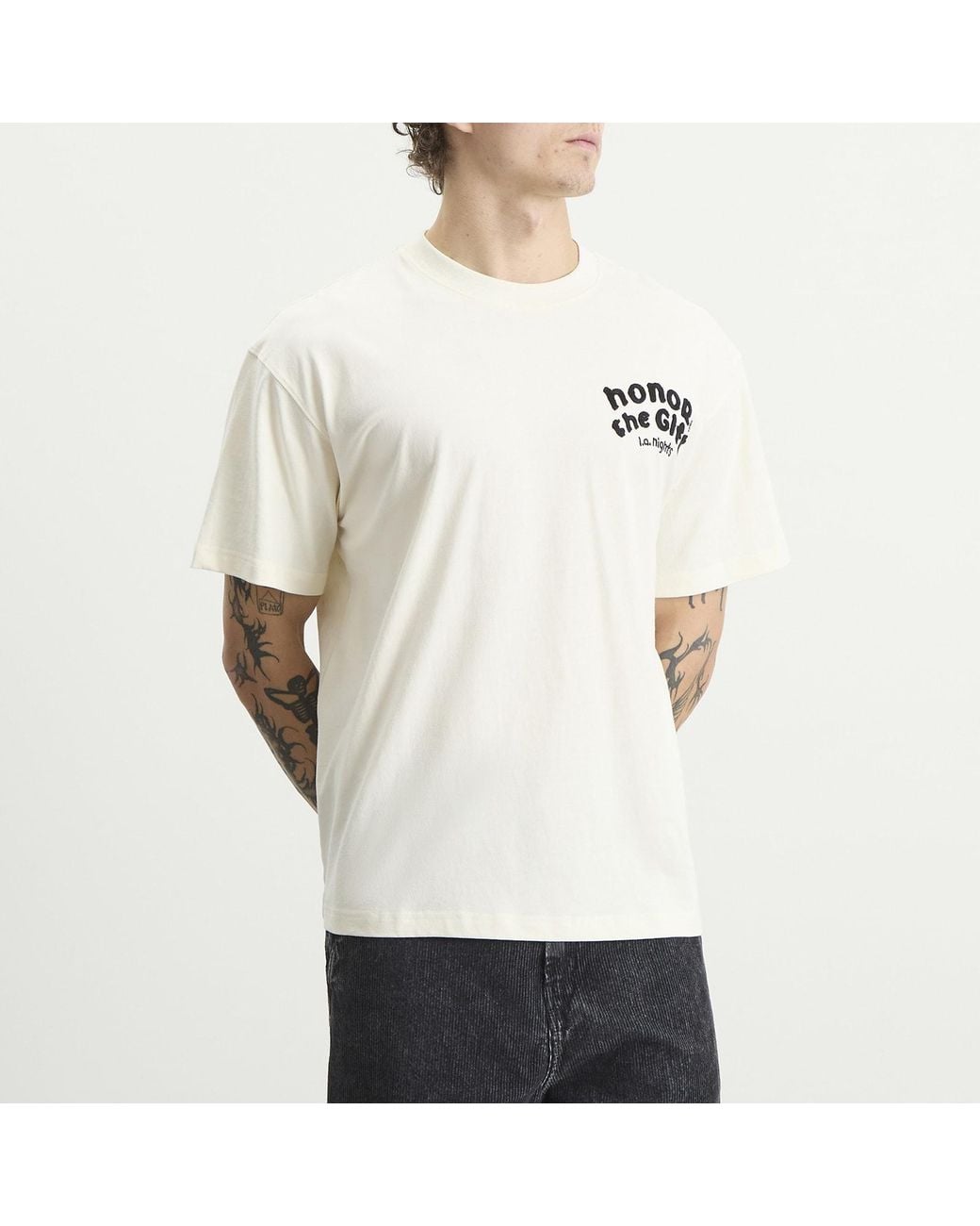 Honor The Gift White La Nights T-Shirt for men