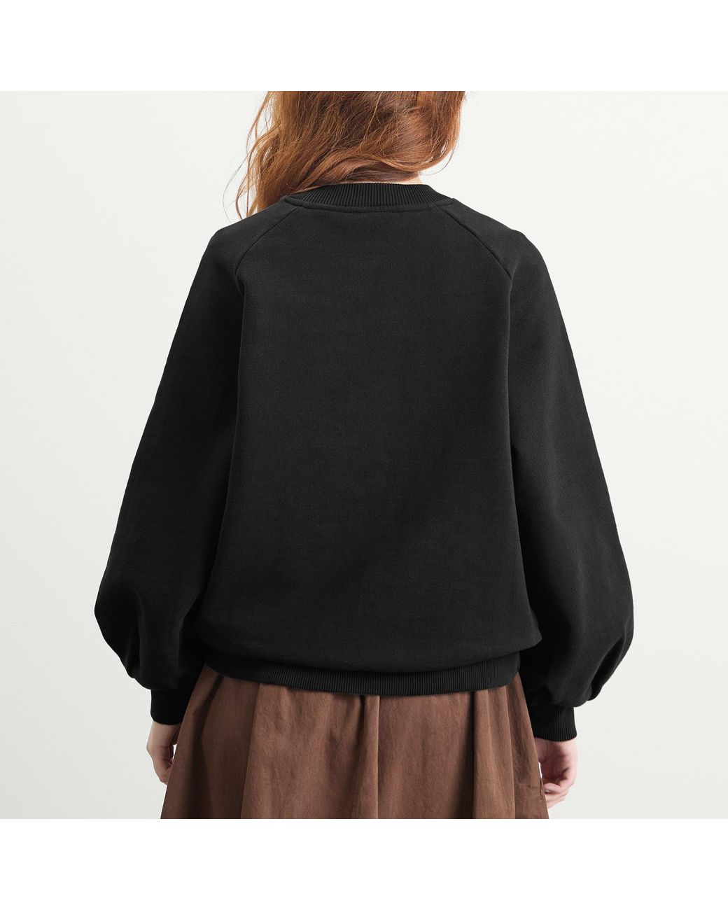 YMC Black Bellow Sleeve Sweatshirt