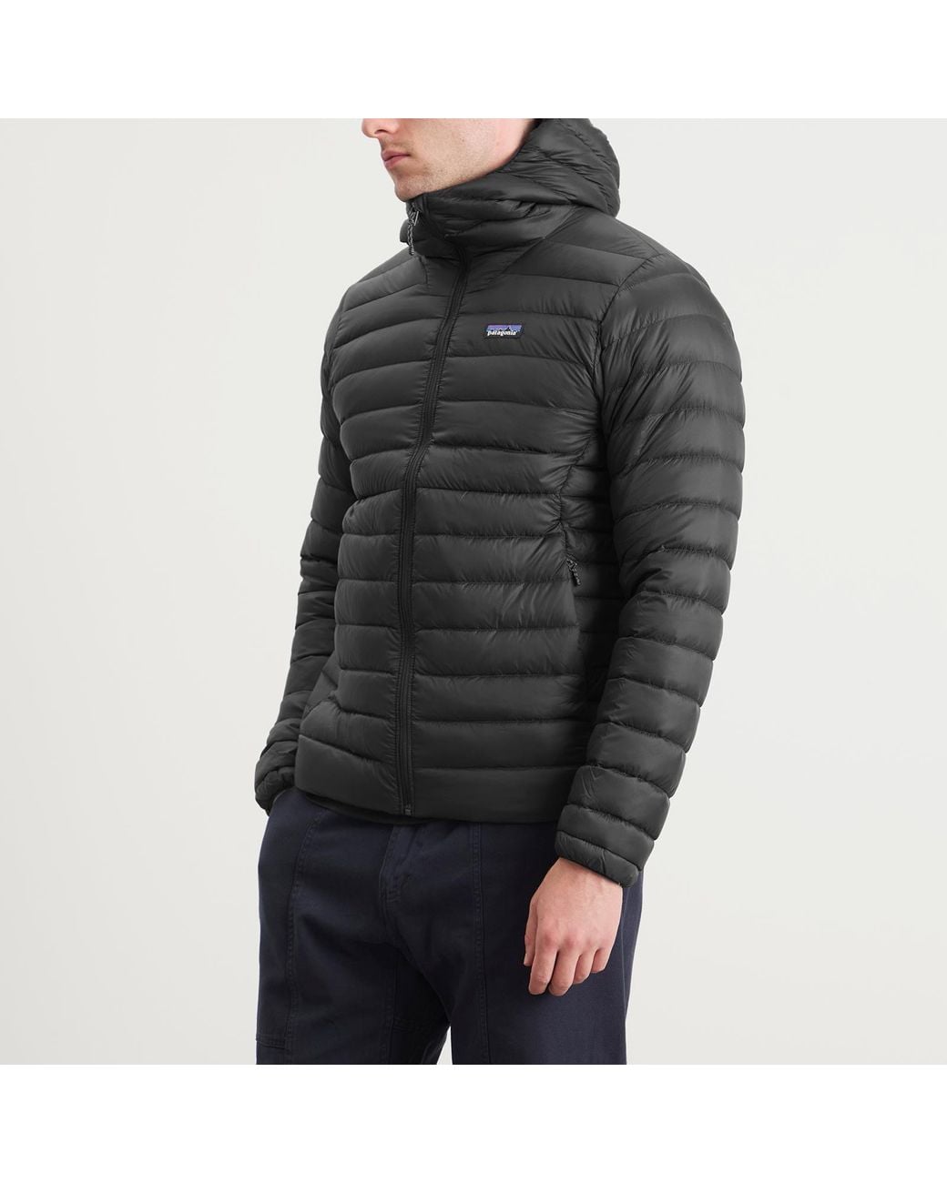 Patagonia Black Down Sweater Hoodie for men