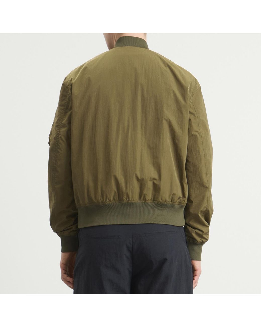 Moncler Green Locovez Reversible Bomber Jacket for men