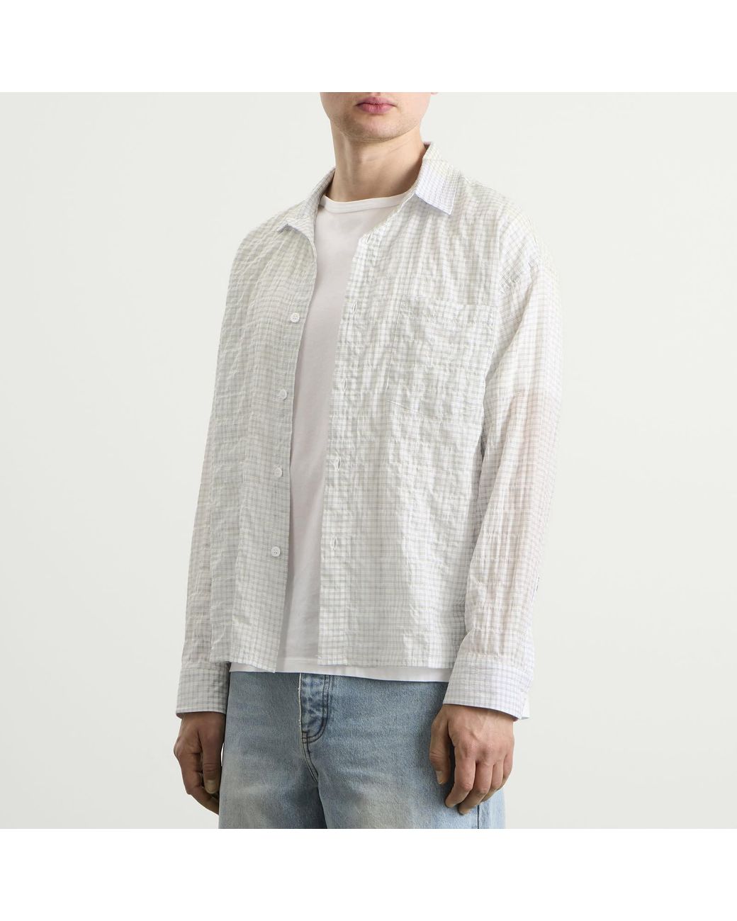 Ronning White Japanese Shirt for men