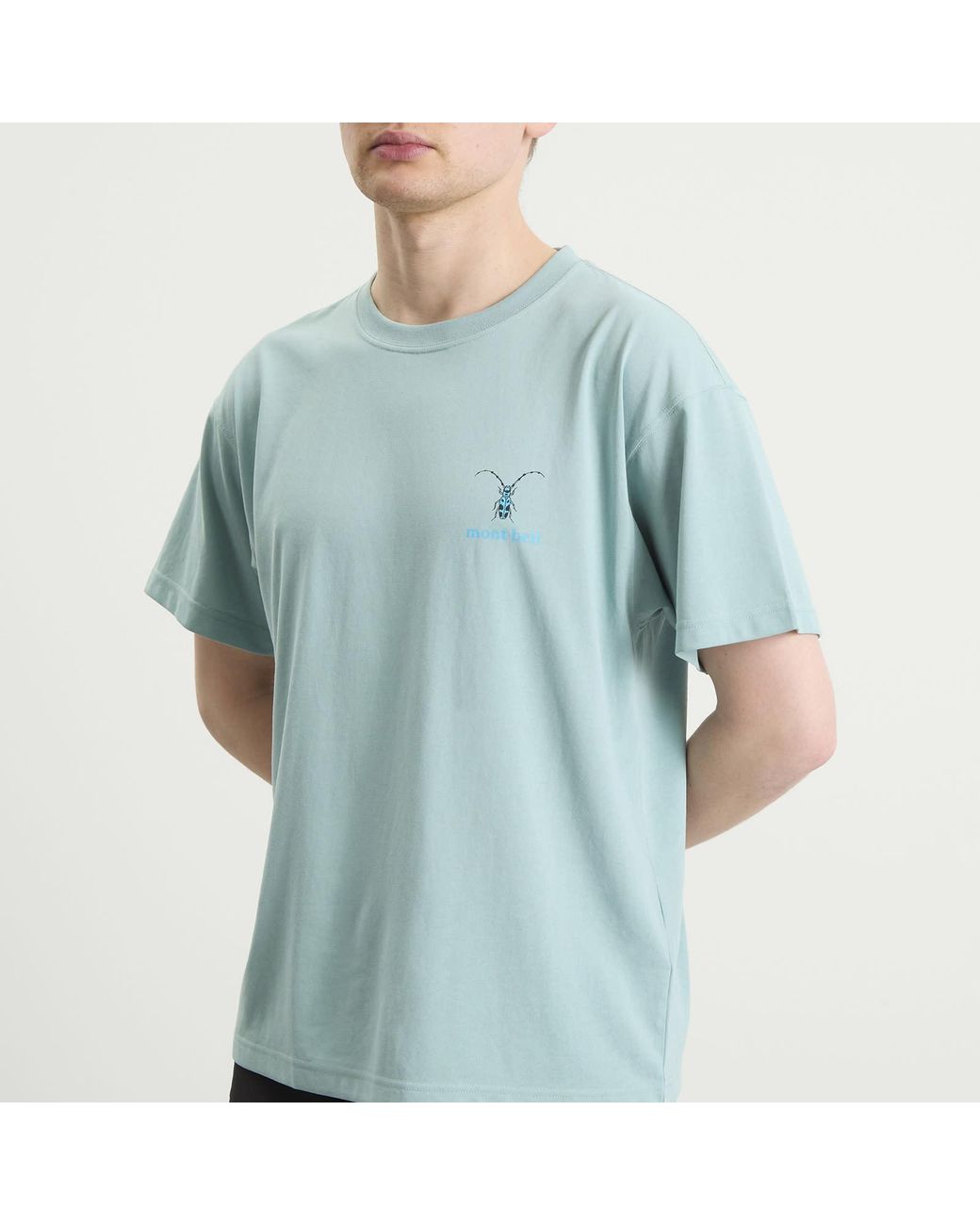 Montbell Blue Beetles T-Shirt for men