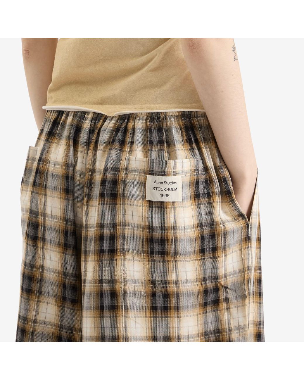 Acne Natural Shorts
