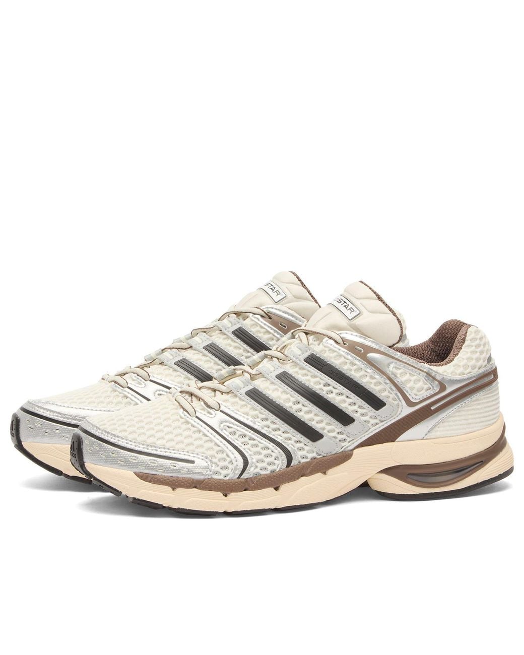Adidas White Adistar Control 5 Sneaker