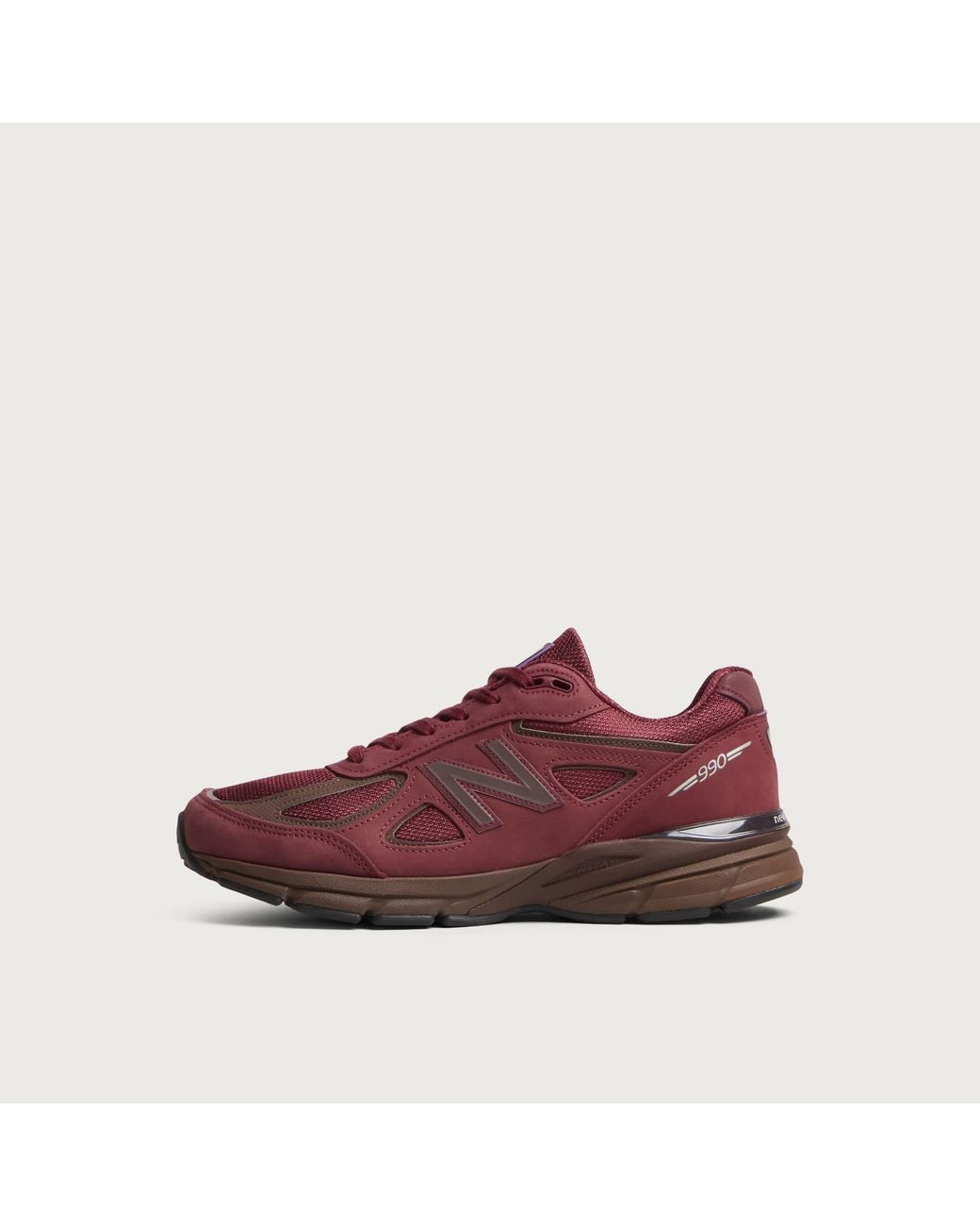 New Balance Red U990Lv4 Made