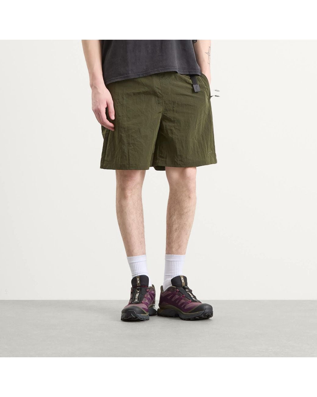 Mellow Clo Ramble Shorts in Green for Men | Lyst