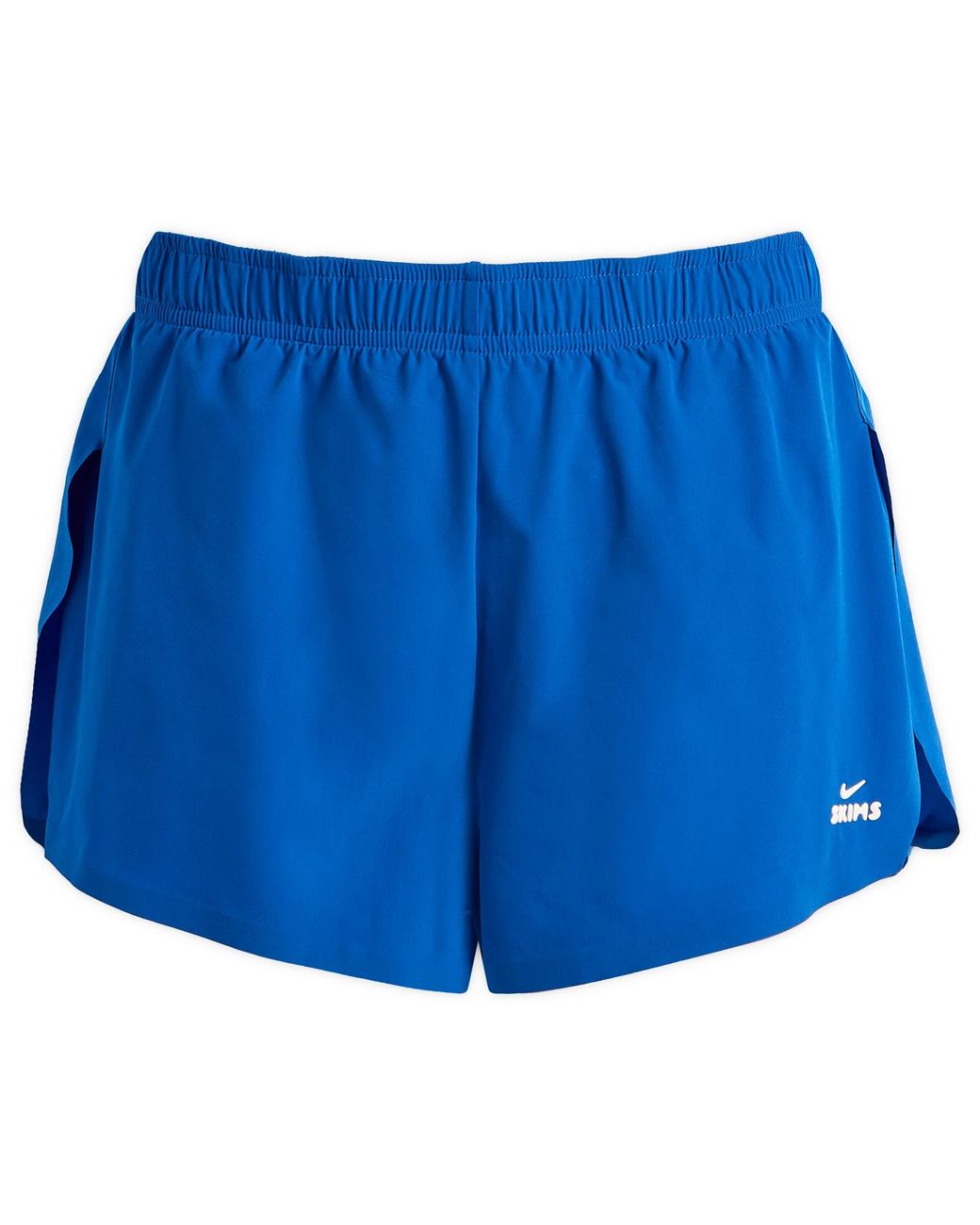 Nike Blue X Skims Stretch Nylon Runner Shorts
