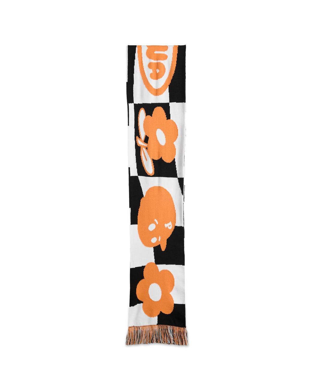 Pawa Speed Sports Orange Racing Scarf for men