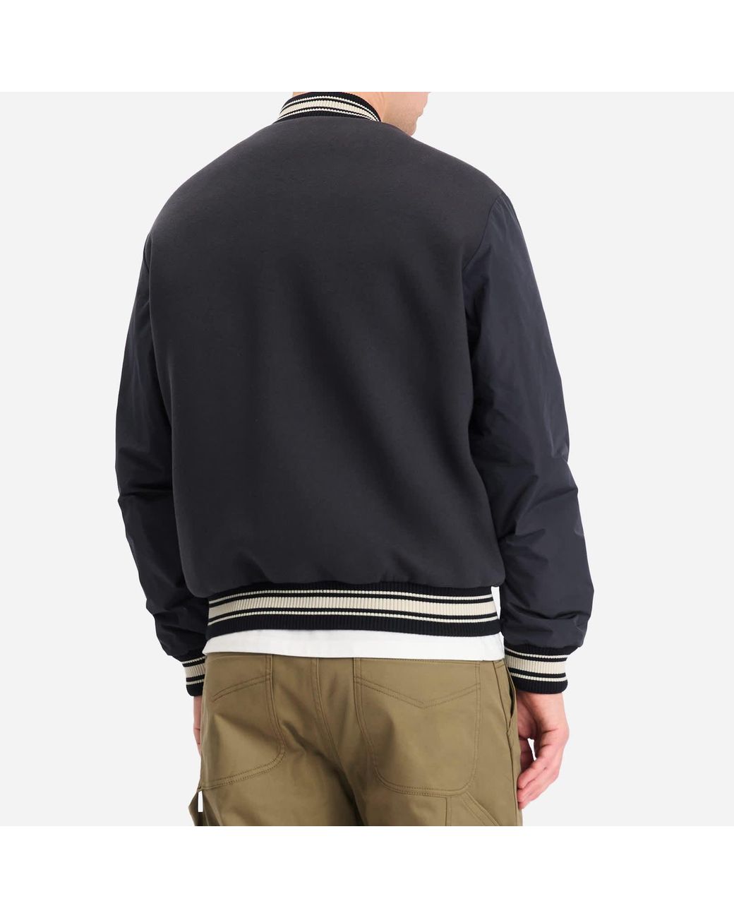 Moncler Black Vennes Bomber Jacket for men
