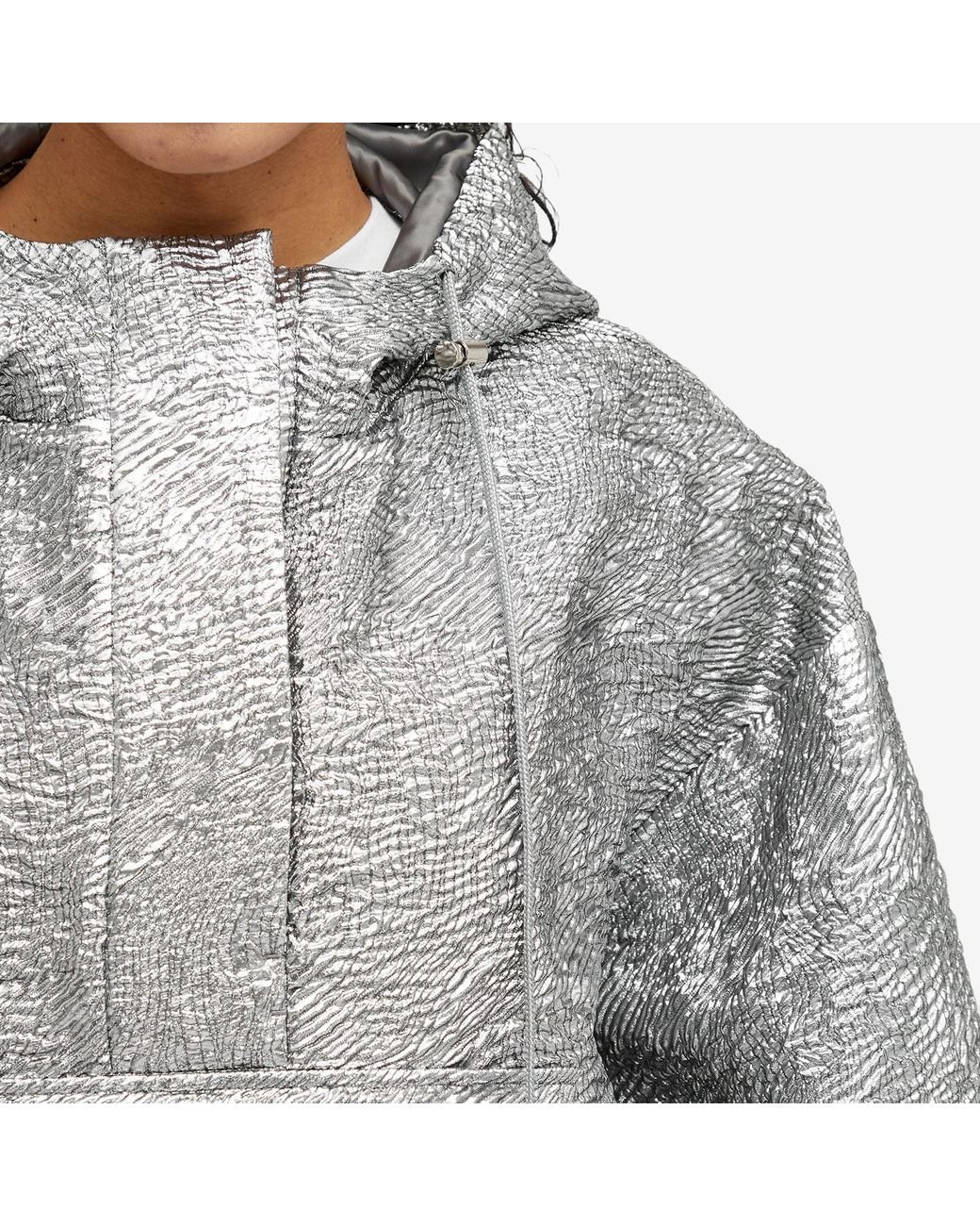 Cecilie Bahnsen Orion Jacket in Gray | Lyst