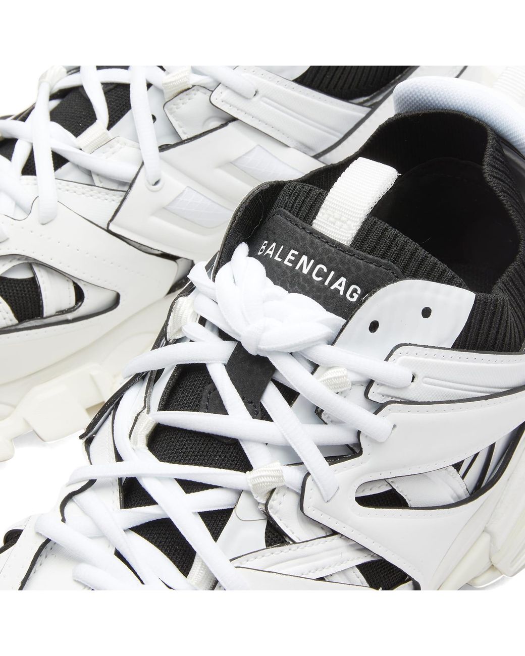 Balenciaga Track Sock Sneakers in White for Men | Lyst