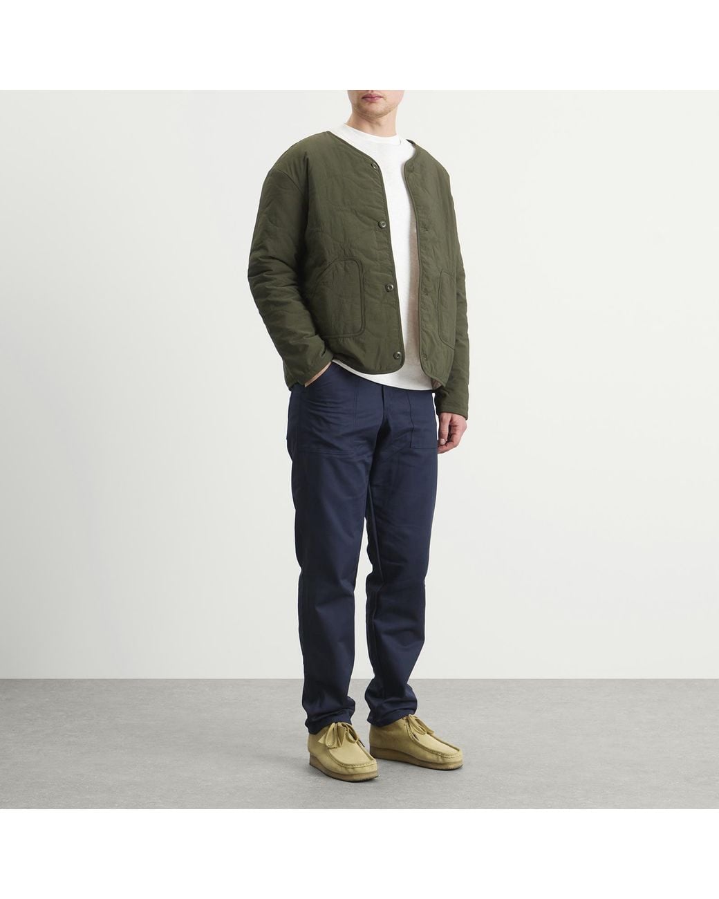 Stan Ray Green Quilted Liner Jacket for men