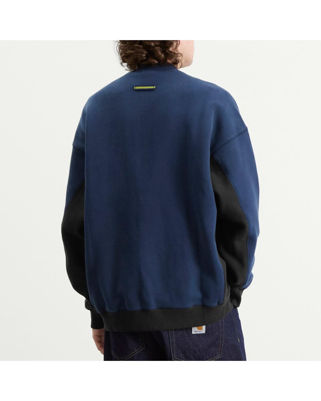 Adidas Blue Eqt Half Zip Top for men