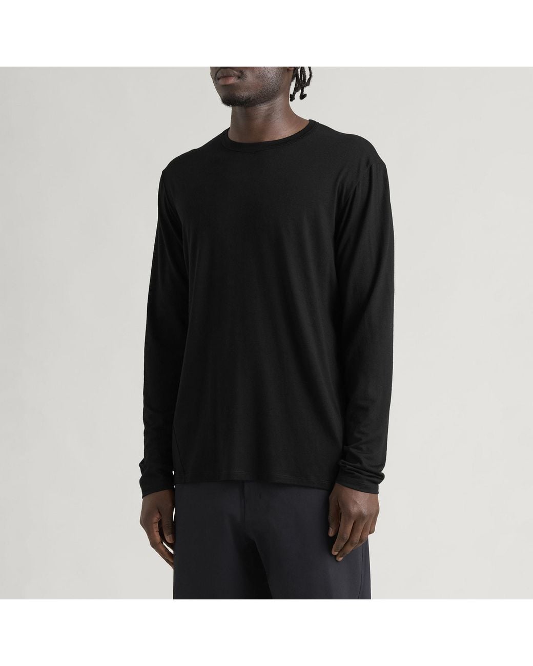 Arc'teryx Black Arc'Teryx Veilance Frame Long Sleeve Shirt for men