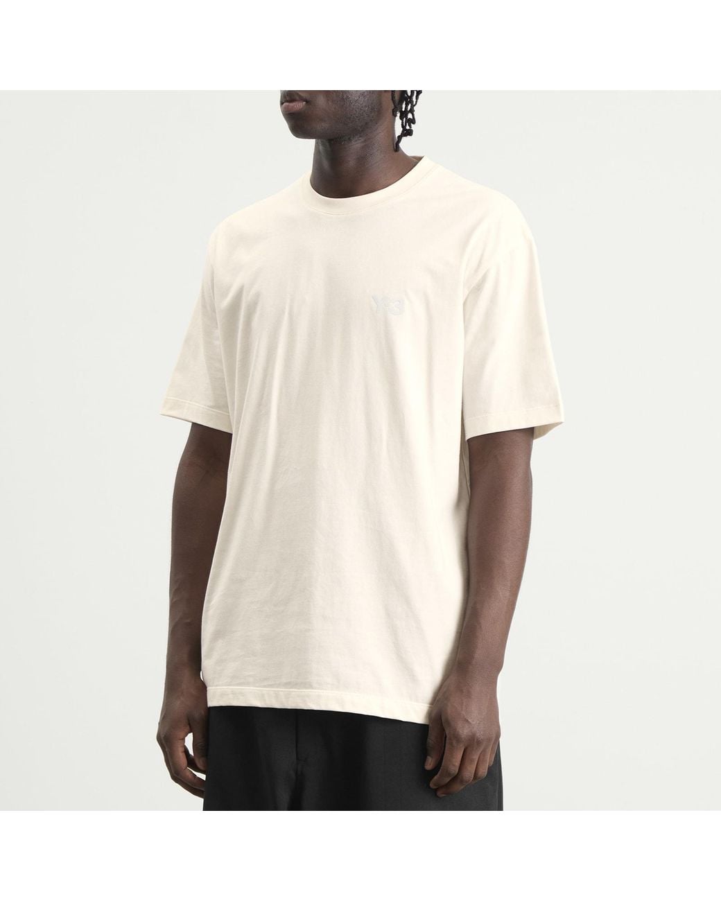 Y-3 Natural Logo T-Shirt for men