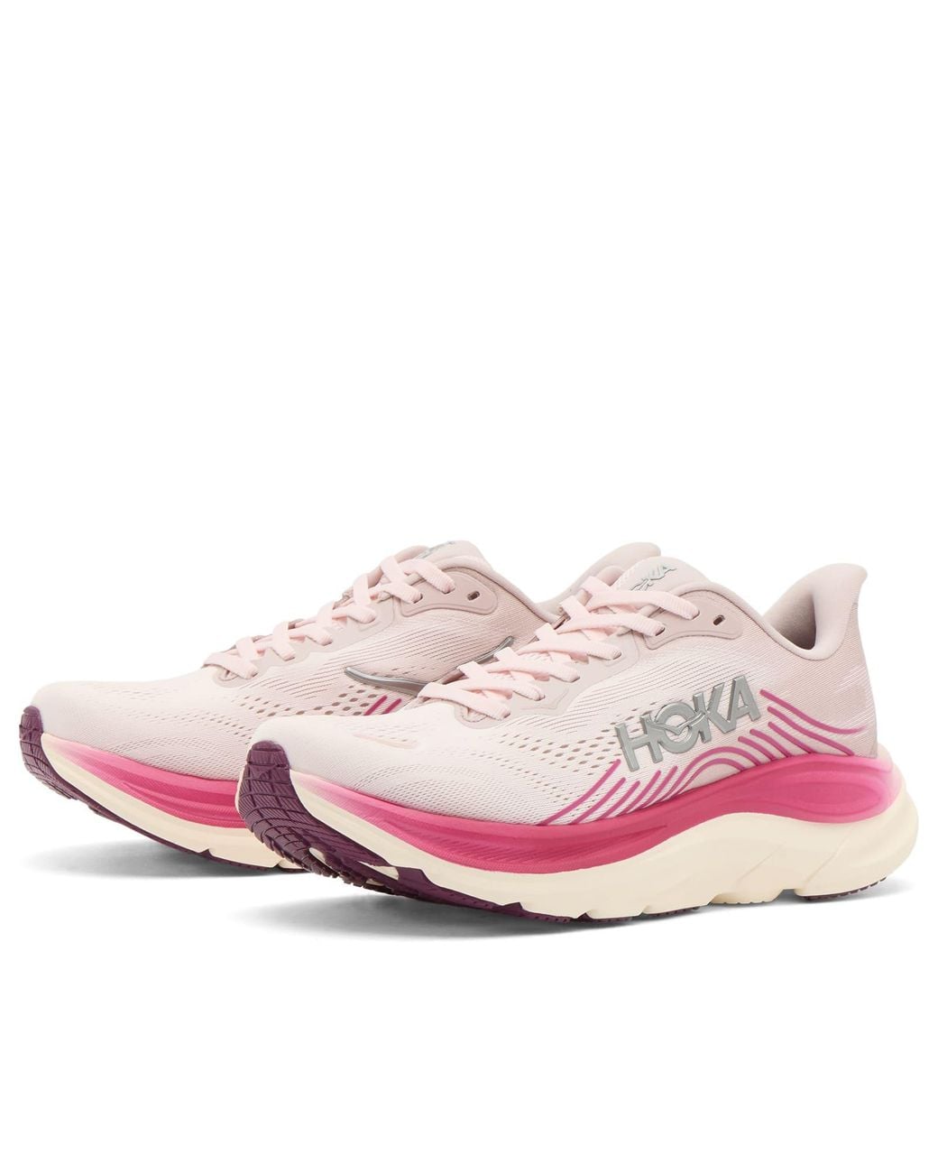 Hoka One One Pink Clifton 11 Sneaker