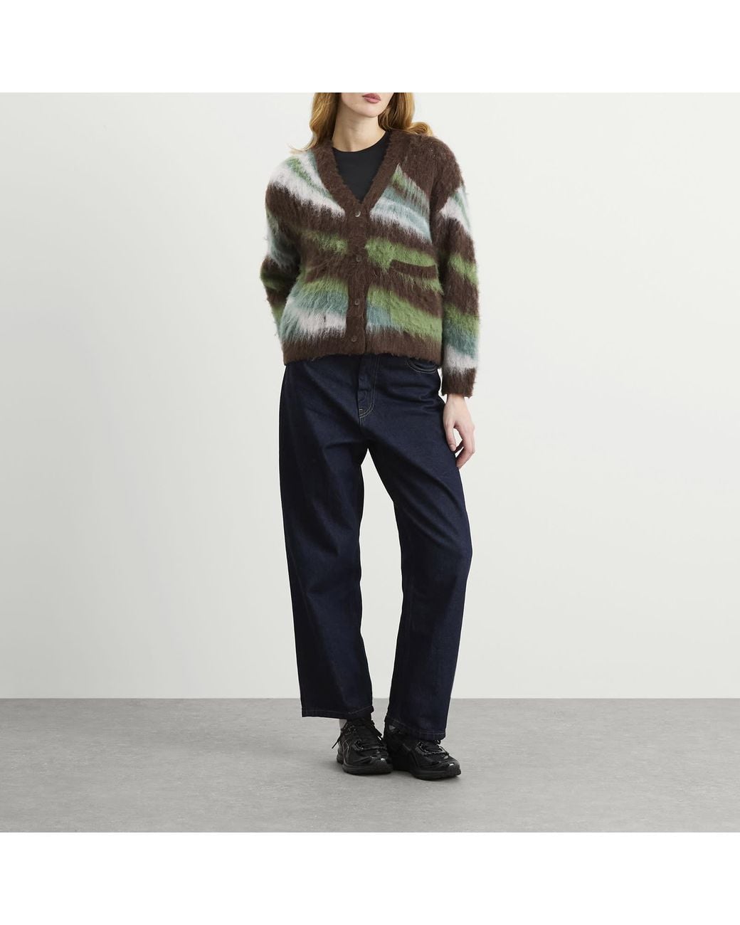 Obey Green Delirium Cardigan