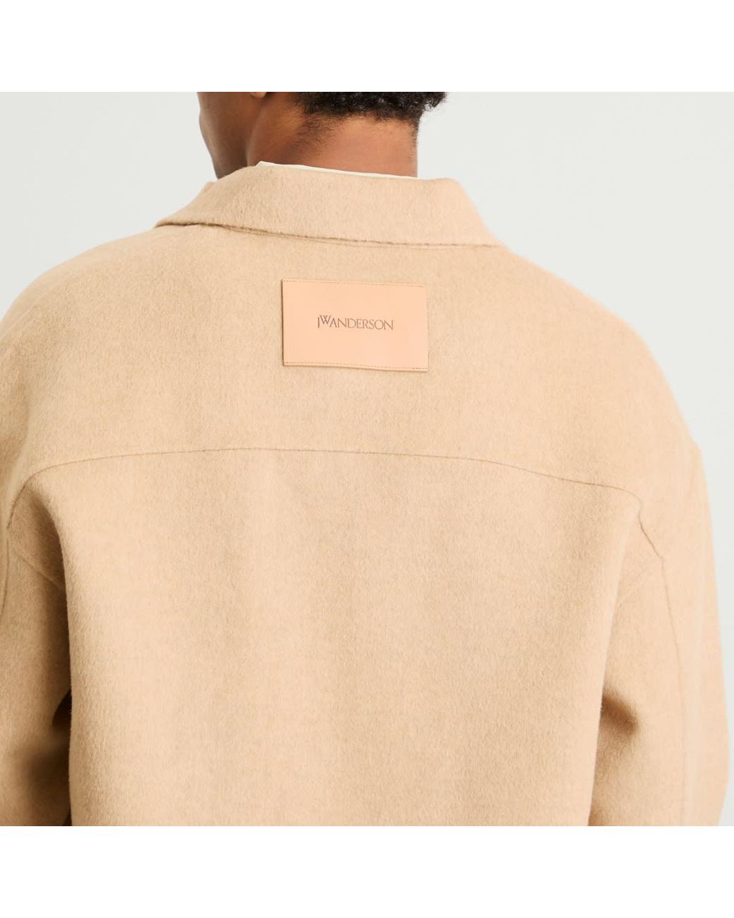 J.W. Anderson Natural Oversized Shirt Jacket for men