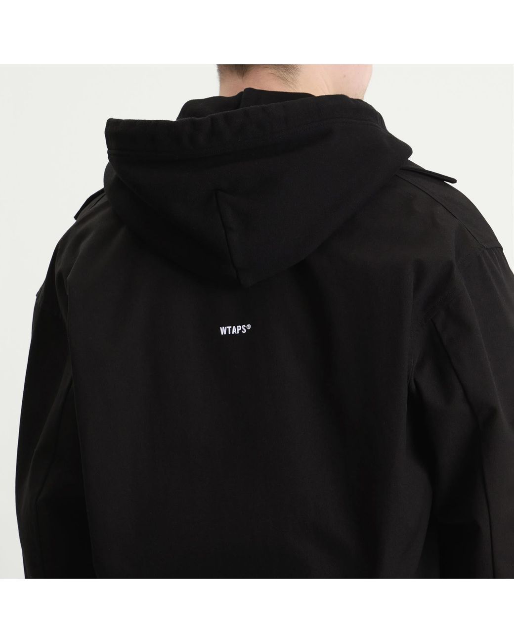(w)taps Black Chief Jacket for men