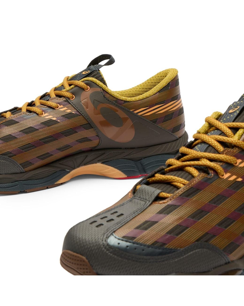 Asics Brown Us8-S Gel-Sj33 Sneakers for men