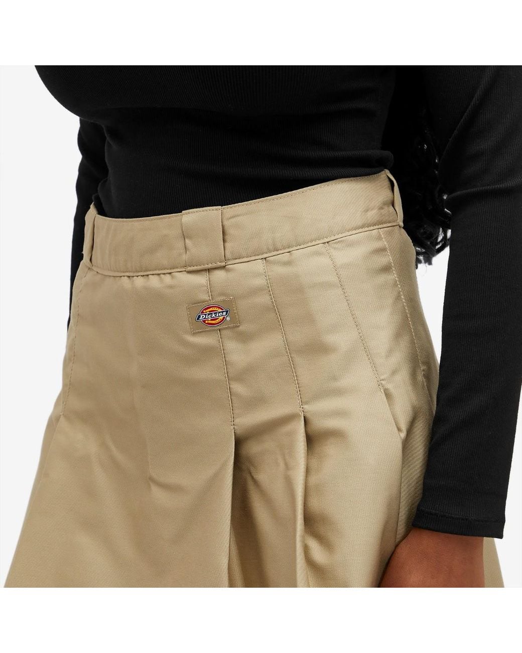 Dickies Natural Elizaville Mini Skirt