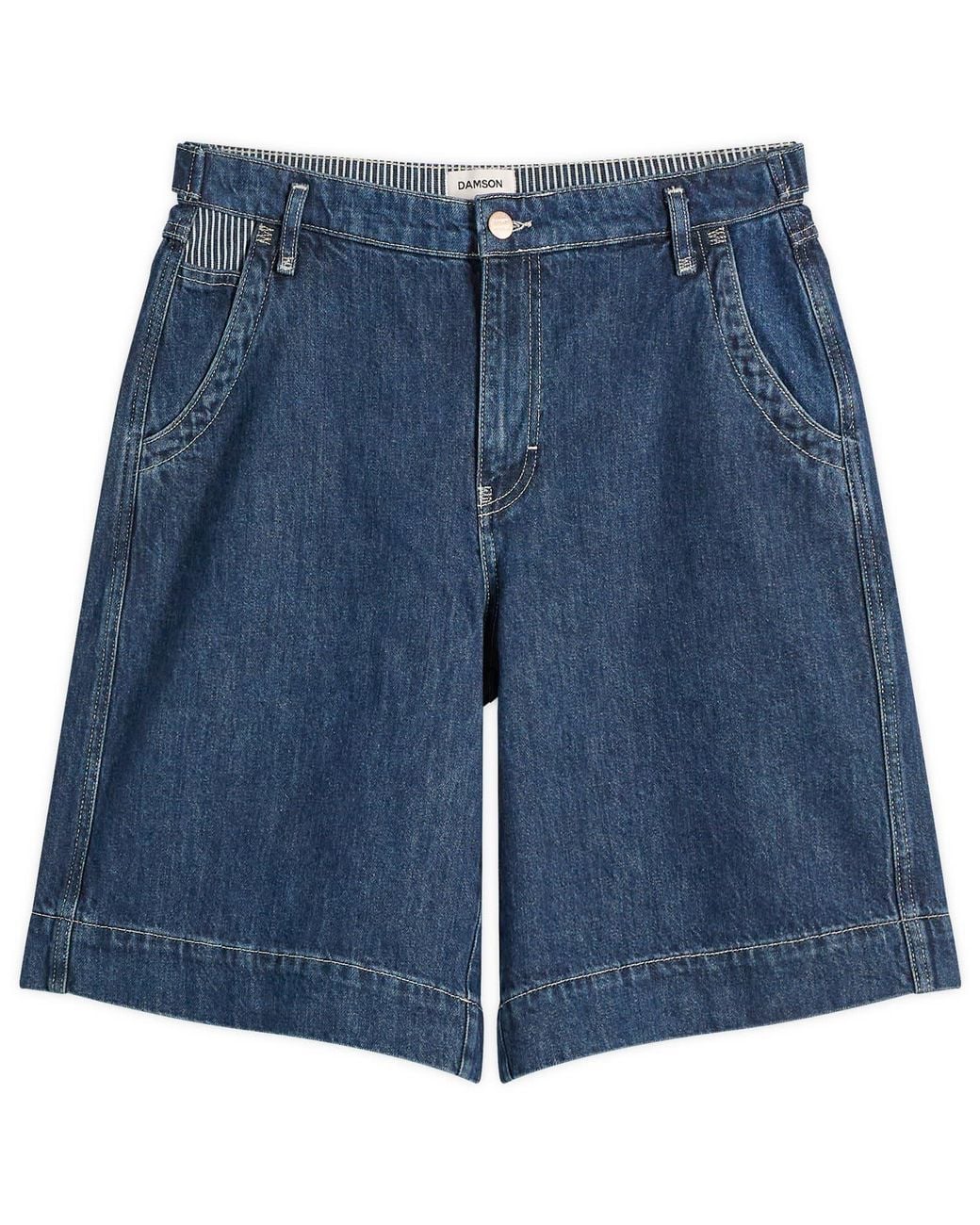Damson Madder Blue Annie Denim Shorts