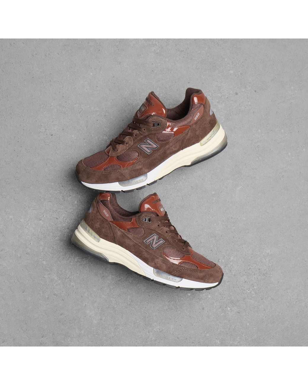New Balance Brown X Amine 992 Sneakers
