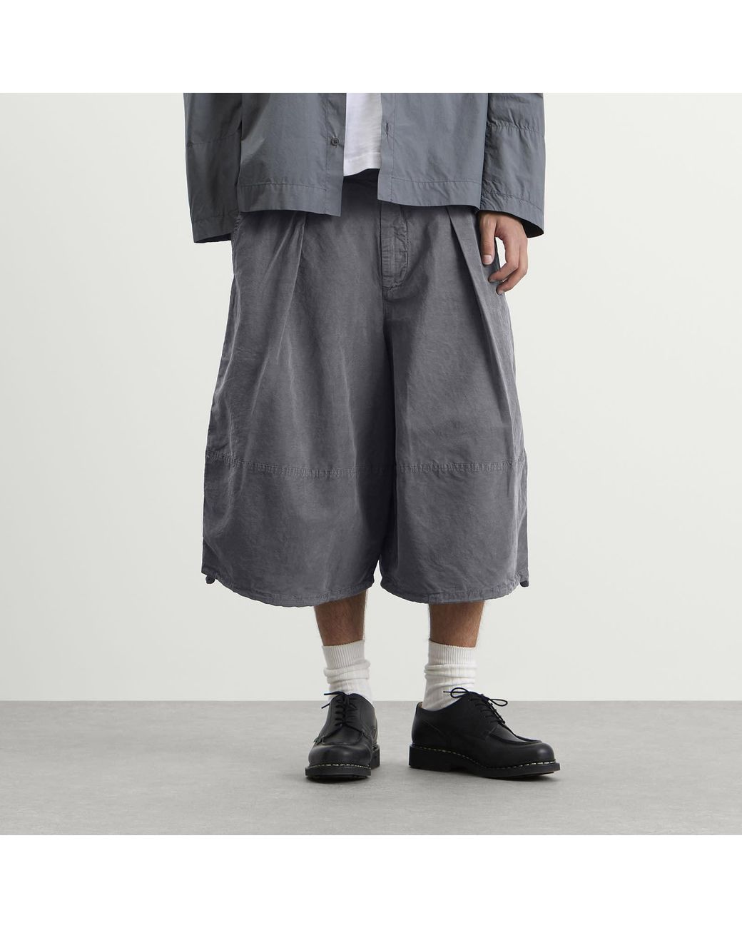 YMC Gray Salba Short for men