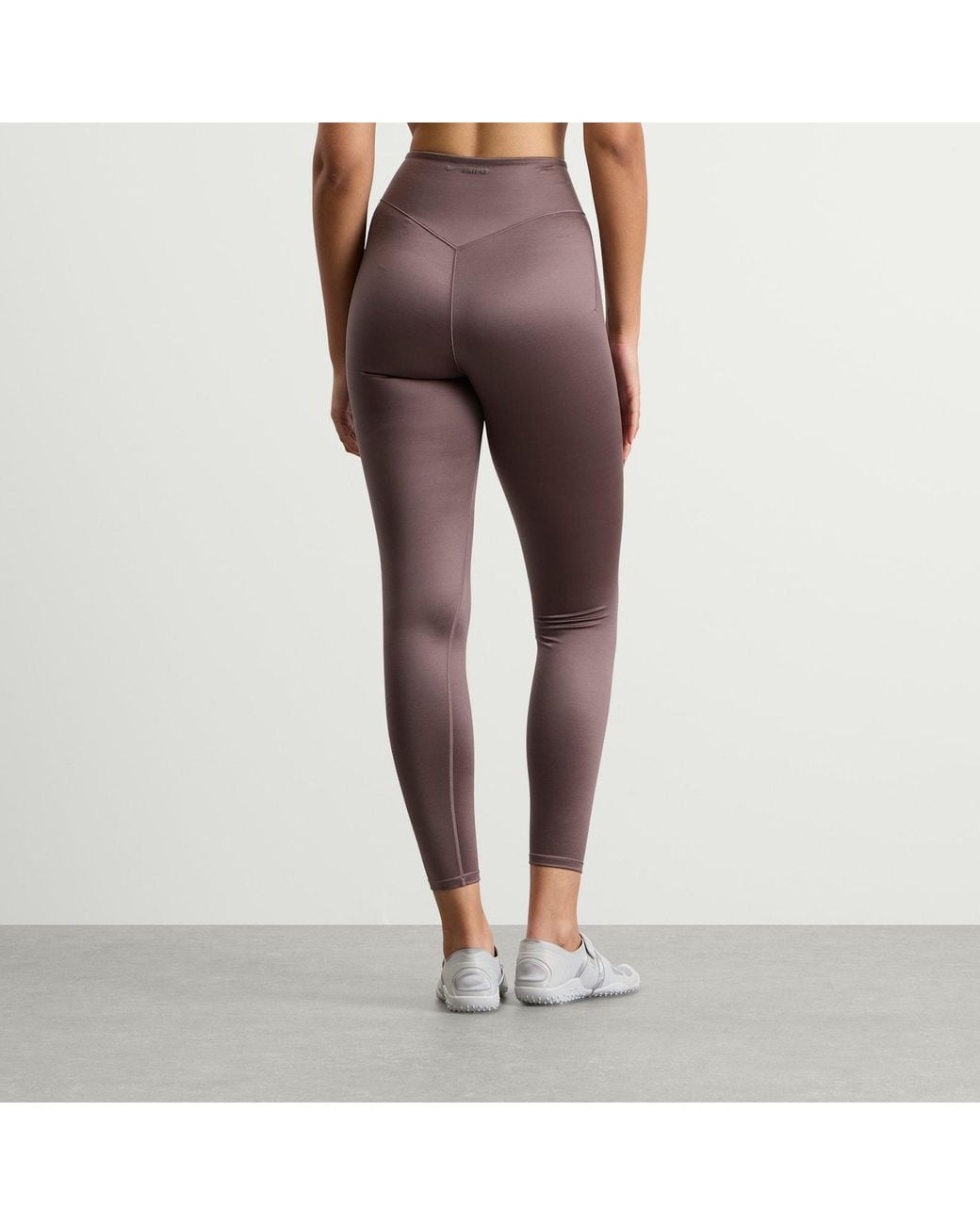 Nike Brown X Skims Shine Bonded Waist Legging 26 Inch