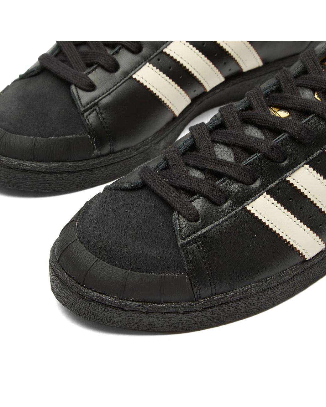 adidas Jabbar Lo Half Shell Sneakers in Black for Men | Lyst