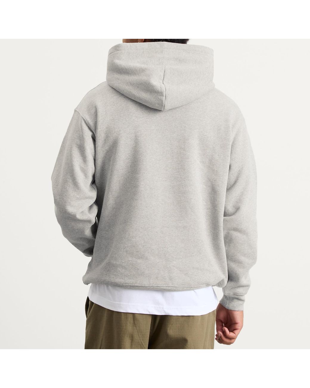 Dime Gray Classic Decoy Hoodie for men