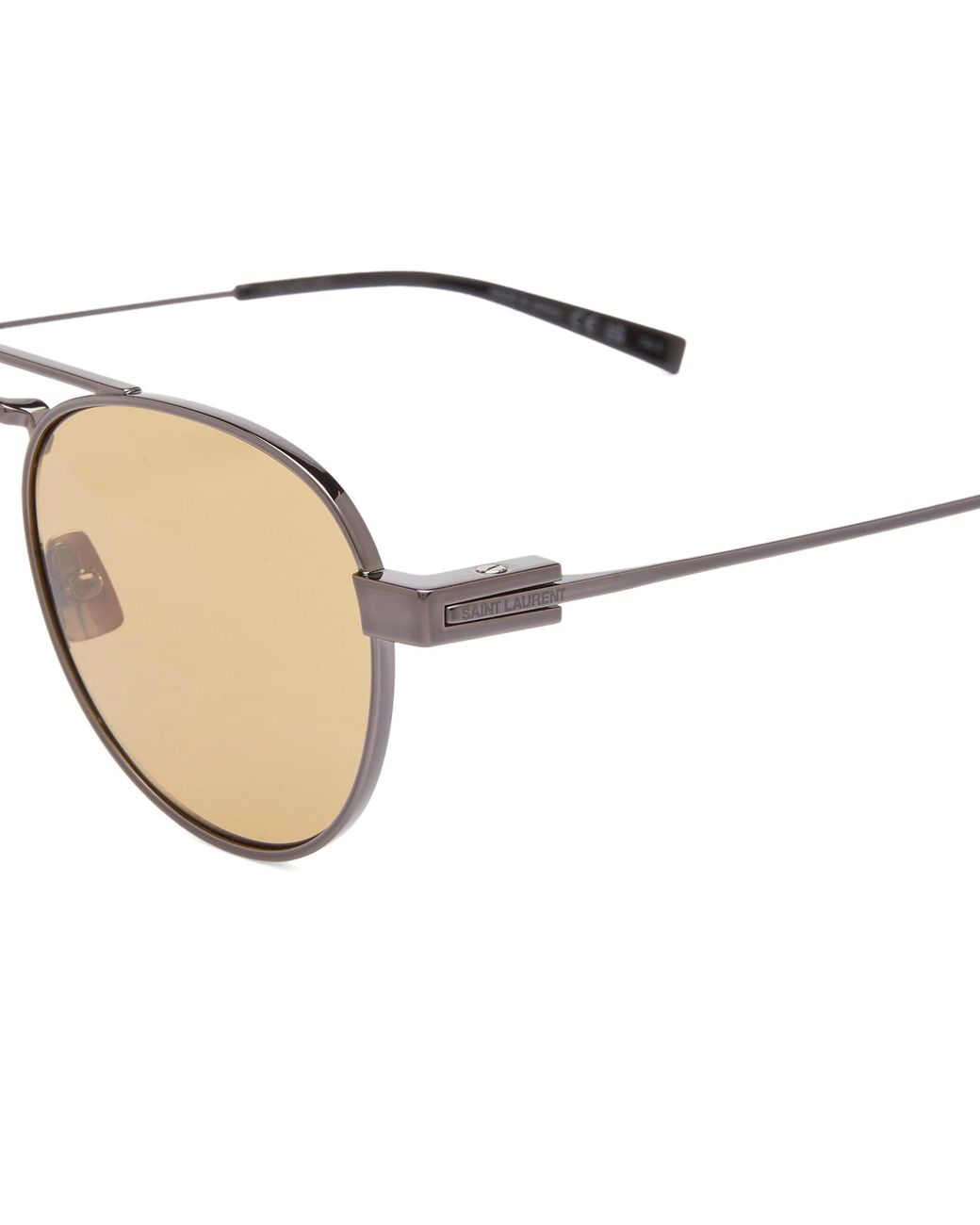 Saint Laurent Metallic Saint Laurent Sl 708 Sunglasses
