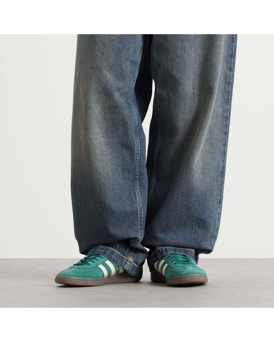 adidas gazelle silver green womens Adidas main image 0
