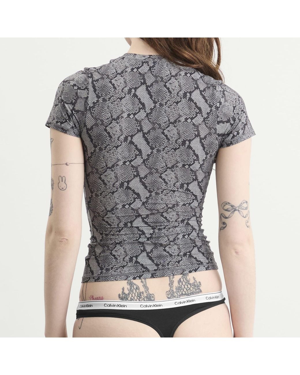 Calvin Klein Black Icon Thong