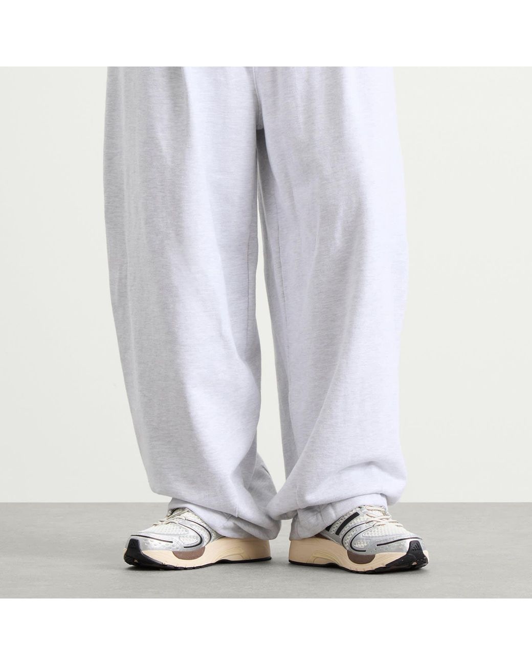 Adidas White Adistar Control 5 Sneaker