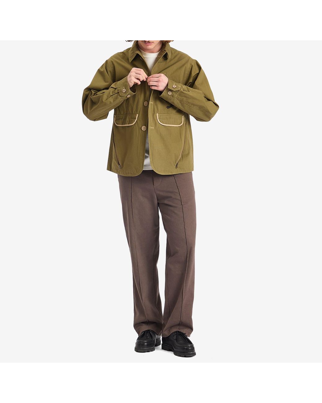 Human Made Hunting Jacket in Green for Men | Lyst