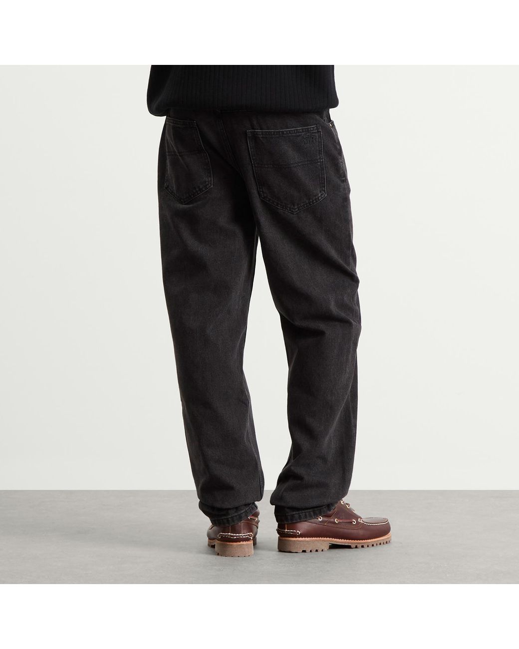 Butter Goods Gray Straight Leg Denim Jeans for men