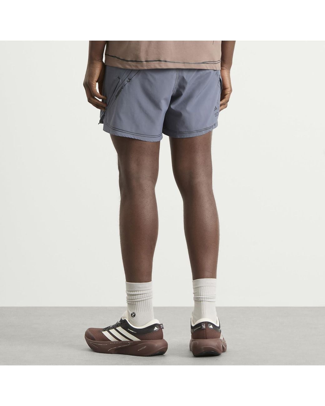 Adidas Gray X Song For The Mute Running Shorts for men