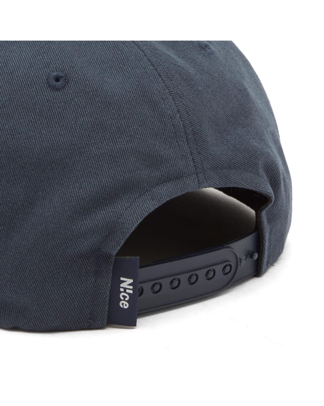 N!CE Blue Side Logo Cap for men
