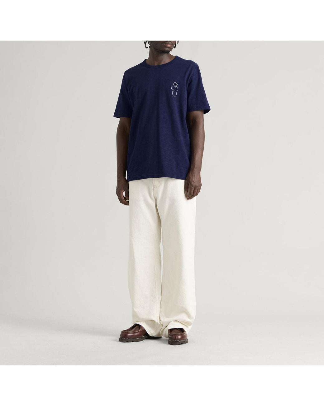 Folk Blue Cast T-Shirt for men