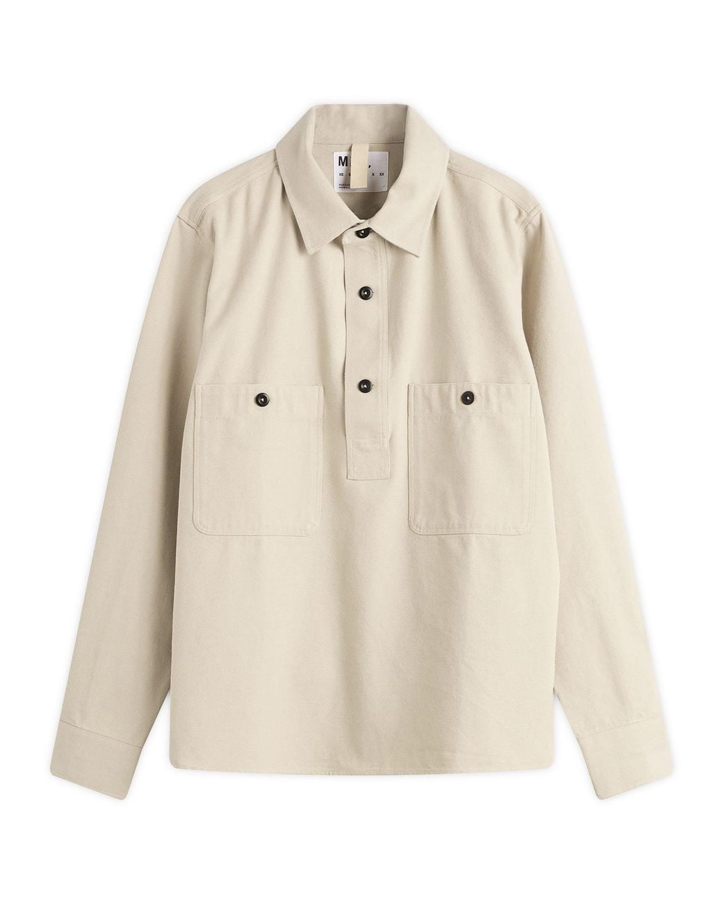 MHL by Margaret Howell Natural Overhead Shirt for men