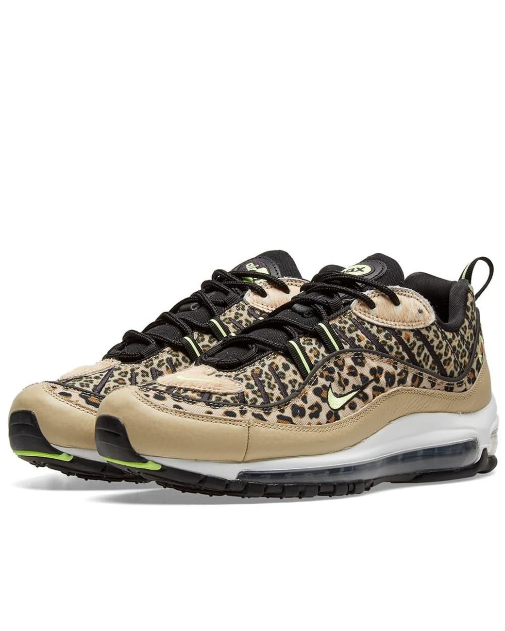 Nike Canvas Air Max 98 Premium W 'animal Pack' in Brown Lyst Nike Canvas Air Max 98 Premium W 'animal Pack' in Brown Lyst