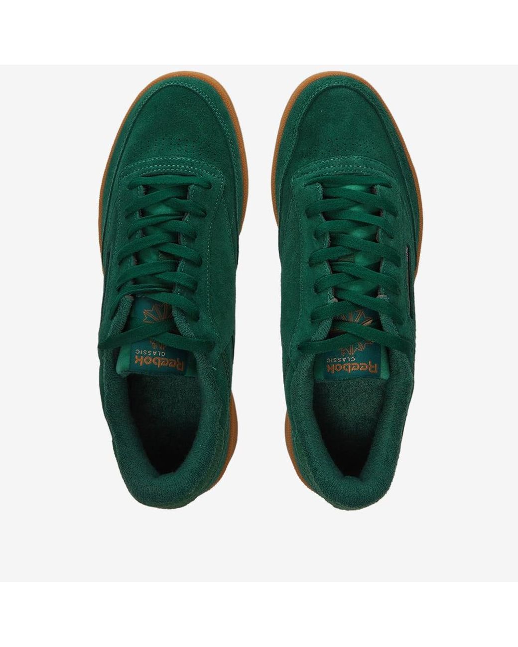 Reebok Club C 85 Sneakers in Green for Men | Lyst