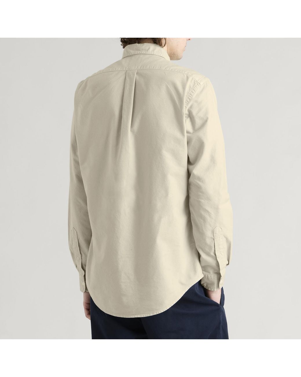 Polo Ralph Lauren Natural Garment Dyed Shirt for men